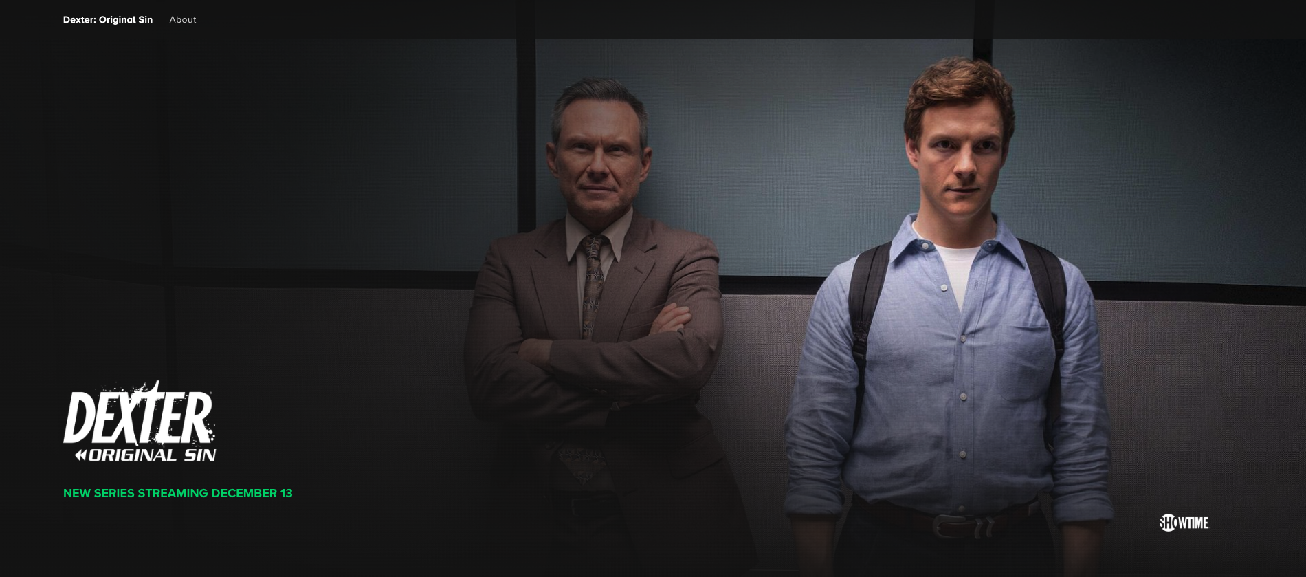 Dexter　本体のみオットマンなし Dexter: Original Sin — Kyle Acheson